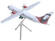 ATR 72 600 Commercial Aircraft Loganair Isle of Man s Airline G LMTF White with Green and Red Plaid Tail Gemini 200 Series 1/200 Diecast Model Airplane GeminiJets G2LOG1375