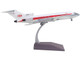 Boeing 727 100 Commercial Aircraft Trans World Airlines TWA N851TW White with Red Stripes Gemini 200 Series 1/200 Diecast Model Airplane GeminiJets G2TWA946