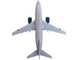 Boeing 737 500 Commercial Aircraft United Airlines Classic 737 Series N936UA Gray with Blue Tail Gemini 200 Series 1/200 Diecast Model Airplane GeminiJets G2UAL312