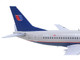 Boeing 737 500 Commercial Aircraft United Airlines Classic 737 Series N936UA Gray with Blue Tail Gemini 200 Series 1/200 Diecast Model Airplane GeminiJets G2UAL312