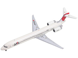 McDonnell Douglas MD 90 Commercial Aircraft Japan Airines JA002D White with Red Tail 1/400 Diecast Model Airplane GeminiJets GJ1719
