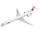McDonnell Douglas MD 90 Commercial Aircraft Japan Airines JA002D White with Red Tail 1/400 Diecast Model Airplane GeminiJets GJ1719