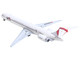 McDonnell Douglas MD 90 Commercial Aircraft Japan Airines JA002D White with Red Tail 1/400 Diecast Model Airplane GeminiJets GJ1719