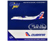 ATR 72 200 Commercial Aircraft Cubana Airlines CU T1548 White with Red and Blue Stripes 1/400 Diecast Model Airplane GeminiJets GJ2222