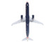 Airbus A321 Commercial Aircraft American Airlines US Airways Heritage Jet N578UW White with Blue Tail 1/400 Diecast Model Airplane GeminiJets GJ2297
