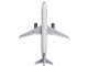 Airbus A321 Commercial Aircraft American Airlines US Airways Heritage Jet N578UW White with Blue Tail 1/400 Diecast Model Airplane GeminiJets GJ2297