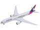 Boeing 787 9 Commercial Aircraft Hawaiian Airlines N781HA White with Purple Tail Graphics 1/400 Diecast Model Airplane GeminiJets GJ2339