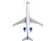 Bombardier CRJ550 Commercial Aircraft United Express N506GJ White with Blue Tail 1/400 Diecast Model Airplane GeminiJets GJ2341