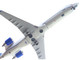 Bombardier CRJ550 Commercial Aircraft United Express N506GJ White with Blue Tail 1/400 Diecast Model Airplane GeminiJets GJ2341
