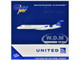 Bombardier CRJ550 Commercial Aircraft United Express N506GJ White with Blue Tail 1/400 Diecast Model Airplane GeminiJets GJ2341