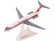 Douglas DC 9 30F Commercial Aircraft Swissair HB IFW White with Red Stripes 1/200 Diecast Model Airplane Herpa HE573344