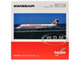 Douglas DC 9 30F Commercial Aircraft Swissair HB IFW White with Red Stripes 1/200 Diecast Model Airplane Herpa HE573344
