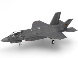 Lockheed Martin F 35A Lightning II Aircraft 312th Fighter Squadron Luke Air Force Base Belgian Air Component 1/200 Diecast Model Airplane Herpa HE573641