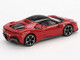 Ferrari SF90 Rosso Corsa Red with Black Top 1/64 Diecast Model Car BBR BBRFER64030