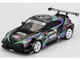 Toyota GR86 HKS TYPE R RHD Right Hand Drive HKS Livery Black with Graphics 2022 Tokyo Auto Salon Limited Edition 1/64 Diecast Model Car Mini GT MGT01005