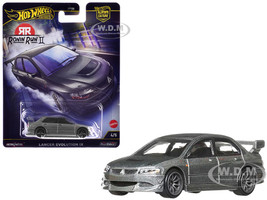 Mitsubishi Lancer Evolution IX Gray Metallic Ronin Run II Series Diecast Model Car Hot Wheels JBK86