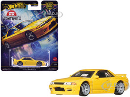 Nissan Skyline GT R R32 Pandem RHD Right Hand Drive Yellow Ronin Run II Series Diecast Model Car Hot Wheels JBK88