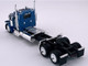 Peterbilt 589 2 Axel Day Cab Blue Metallic 1/87 (HO) Plastic Model Car HO Logistics HL-589061