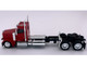 Peterbilt 589 2 Axel Day Cab Red 1/87 (HO) Plastic Model Car HO Logistics HL-589081