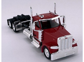 Peterbilt 589 2 Axel Day Cab Red 1/87 (HO) Plastic Model Car HO Logistics HL-589081