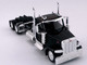 Peterbilt 589 2 Axel Day Cab Black 1/87 (HO) Plastic Model Car HO Logistics HL-589091