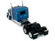Peterbilt 589 Truck with 72 Inch Sleeper Blue Metallic 1/87 (HO) Plastic Model Car HO Logistics HL-589064