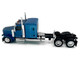Peterbilt 589 Truck with 72 Inch Sleeper Blue Metallic 1/87 (HO) Plastic Model Car HO Logistics HL-589064
