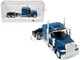 Peterbilt 589 Truck with 72 Inch Sleeper Blue Metallic 1/87 (HO) Plastic Model Car HO Logistics HL-589064