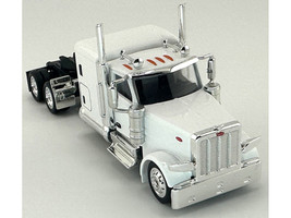 Peterbilt 589 Truck with 72 Inch Sleeper White 1/87 (HO) Plastic Model Car HO Logistics HL-589074