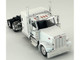 Peterbilt 589 Truck with 72 Inch Sleeper White 1/87 (HO) Plastic Model Car HO Logistics HL-589074