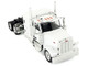 Peterbilt 589 Truck with 72 Inch Sleeper White 1/87 (HO) Plastic Model Car HO Logistics HL-589074