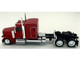 Peterbilt 589 Truck with 72 Inch Sleeper Red 1/87 (HO) Plastic Model Car HO Logistics HL-589084