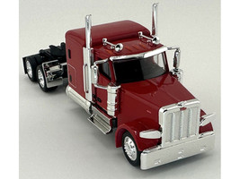Peterbilt 589 Truck with 72 Inch Sleeper Red 1/87 (HO) Plastic Model Car HO Logistics HL-589084
