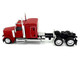 Peterbilt 589 Truck with 72 Inch Sleeper Red 1/87 (HO) Plastic Model Car HO Logistics HL-589084 Peterbilt 589 Truck with 72 Inch Sleeper Red 1/87 (HO) Plastic Model Car HO Logistics HL-589084