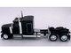 Peterbilt 589 Truck with 72 Inch Sleeper Black 1/87 (HO) Plastic Model Car HO Logistics HL-589094
