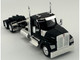 Kenworth W990 2 Axel Day Cab Black 1/87 (HO) Plastic Model Car HO Logistics HL-990091