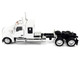 Kenworth W990 with Flat Top Sleeper Cab White 1/87 (HO) Plastic Model Car HO Logistics HL-990073 Kenworth W990 with Flat Top Sleeper Cab White 1/87 (HO) Plastic Model Car HO Logistics HL-990073