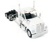 Kenworth W990 with Flat Top Sleeper Cab White 1/87 (HO) Plastic Model Car HO Logistics HL-990073 Kenworth W990 with Flat Top Sleeper Cab White 1/87 (HO) Plastic Model Car HO Logistics HL-990073