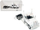 Kenworth W990 with Flat Top Sleeper Cab White 1/87 (HO) Plastic Model Car HO Logistics HL-990073 Kenworth W990 with Flat Top Sleeper Cab White 1/87 (HO) Plastic Model Car HO Logistics HL-990073
