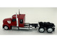 Kenworth W990 with Flat Top Sleeper Cab Red 1/87 (HO) Plastic Model Car HO Logistics HL-990083