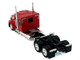 Kenworth W990 with Flat Top Sleeper Cab Red 1/87 (HO) Plastic Model Car HO Logistics HL-990083 Kenworth W990 with Flat Top Sleeper Cab Red 1/87 (HO) Plastic Model Car HO Logistics HL-990083