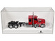 Kenworth W990 with Flat Top Sleeper Cab Red 1/87 (HO) Plastic Model Car HO Logistics HL-990083 Kenworth W990 with Flat Top Sleeper Cab Red 1/87 (HO) Plastic Model Car HO Logistics HL-990083