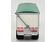 Covered Grain Trailer White with Green Tarp Nutrena Feeds 1/87 (HO) Plastic Model Car HO Logistics HL-464