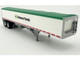 Covered Grain Trailer White with Green Tarp Nutrena Feeds 1/87 (HO) Plastic Model Car HO Logistics HL-464