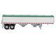 Covered Grain Trailer White with Green Tarp 1/87 (HO) Plastic Model Car HO Logistics HL-466 Covered Grain Trailer White with Green Tarp 1/87 (HO) Plastic Model Car HO Logistics HL-466