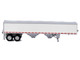 Covered Grain Trailer White with Silver Tarp 1/87 (HO) Plastic Model Car HO Logistics HL-467 Covered Grain Trailer White with Silver Tarp 1/87 (HO) Plastic Model Car HO Logistics HL-467
