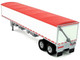 Covered Grain Trailer White with Red Tarp 1/87 (HO) Plastic Model Car HO Logistics HL-468 Covered Grain Trailer White with Red Tarp 1/87 (HO) Plastic Model Car HO Logistics HL-468