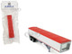 Covered Grain Trailer White with Red Tarp 1/87 (HO) Plastic Model Car HO Logistics HL-468 Covered Grain Trailer White with Red Tarp 1/87 (HO) Plastic Model Car HO Logistics HL-468