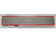 High Boy Spread Axle Flatbed Trailer Red 1/87 (HO) Plastic Model Car HO Logistics HL-478