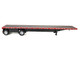 High Boy Spread Axle Flatbed Trailer Red 1/87 (HO) Plastic Model Car HO Logistics HL-478 High Boy Spread Axle Flatbed Trailer Red 1/87 (HO) Plastic Model Car HO Logistics HL-478